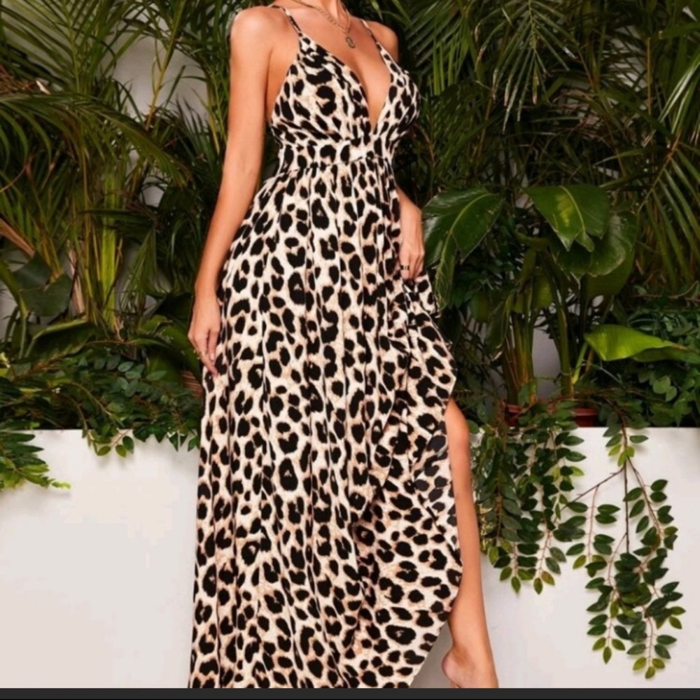 Leopard Print Sundress